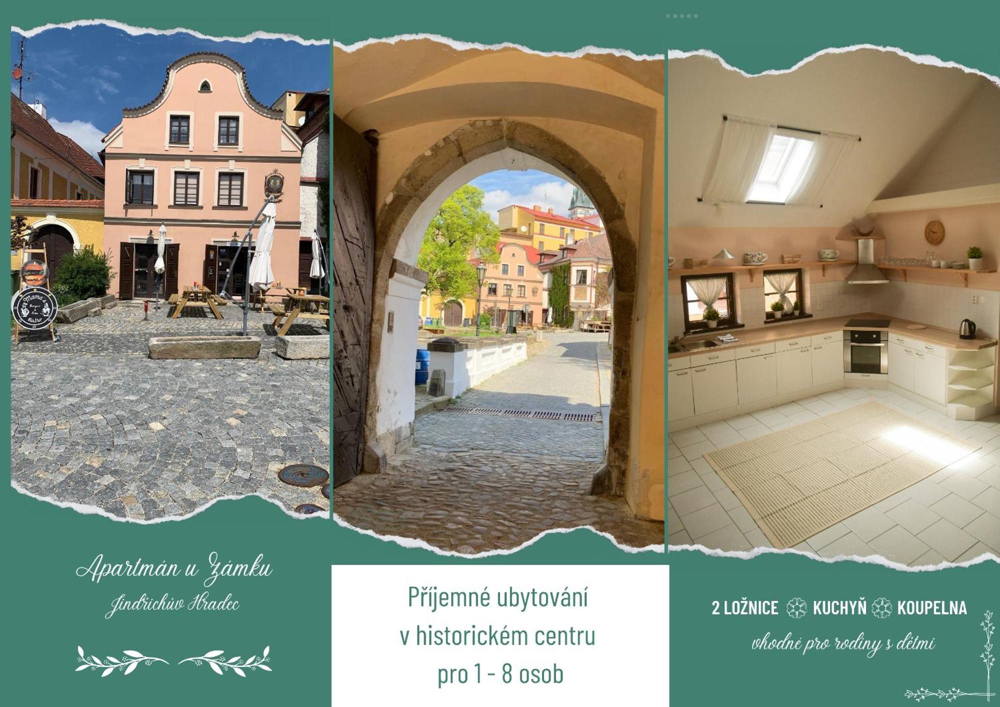Apartman U Zamku Jindřichův Hradec Extérieur photo